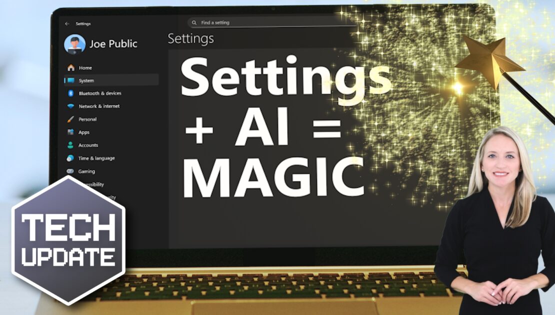 New: Windows 11 AI Agent helps with Settings